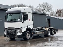 Kamion s kipom s pomičnim kontejnerom RENAULT T480 6x2 Euro6 Meiller-Abrollkipper