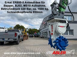 Freza atașabilă Erkat ER850-5 Anbaufräse MS10 320 Bar