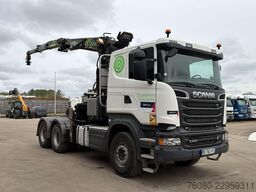 Scania R580 (EURO 6 / FRENCH TRUCK / BIG HUB / 6X4 / T...