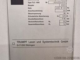 TRUMPF TRUMATIC LASERCELL 1005 (TLC 1005)