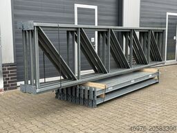 SLP / Regallänge: 15,48 lfm. / Regalständer: 5.400 x 1.100 mm