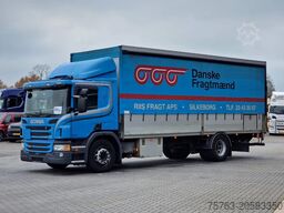 Scania P250 4x2 - Loadlift - Side boards - Full air - ...