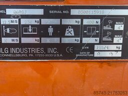 JLG 860SJ Diesel, 4x4 Drive, 28.2m Working Height, 22.