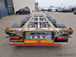 Lecitrailer PORTE CONTENEURS MULTI POSITIONS