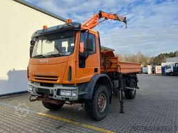 IVECO 140 E 24 Allrad 4x4 Single bereift Kran Atlas