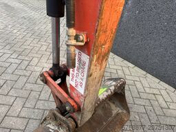 KUBOTA U27-4 minigraver/graafmachine rups 1 bak 2016 Diesel