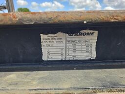 KRONE SD| EXTENDIBLE CHASSIS 40 FT 2 X 20 FT | BPW DISC.