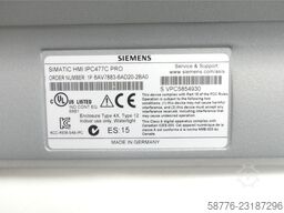 Siemens 6AV7883-6AD20-2BA0 HMI IPC477C PRO 15