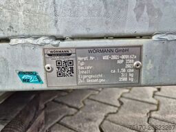 Wörmann Abrollkipper Mulde Gitterbox