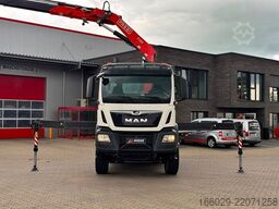 MAN 18.430 TGS Kran Fassi F155, Kipper