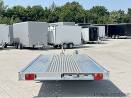 Martz GT KIPPBAR 400/2 S 2,7T | HOLZ + ALURIFFELBLECHBODEN 405X215CM 2700KG AUTOTRAILER