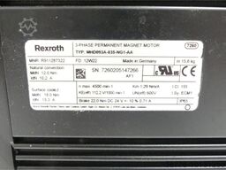 Rexroth MHD093A-035-NG1-AA MNR: R911287322 SN:7260205147266 - ! -