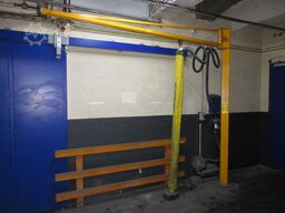 Demag Timmer Kran Drehkran Hallenkran KBK 100 125Kg L 3m + 40KG Saugheber