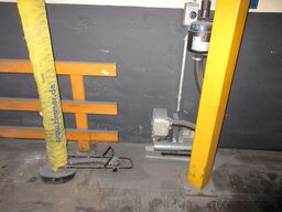 Demag Timmer Kran Drehkran Hallenkran KBK 100 125Kg L 3m + 40KG Saugheber