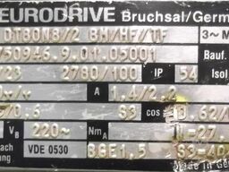 SEW-EURODRIVE R60DT80N8/2BM/HF/TF
