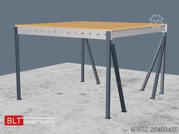 5x5m Lagerbühne , Belastung : 500kg/qm Unterkante: 3m ,ca. 25qm , Systembühne