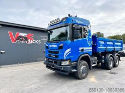 SCANIA R500 XT 6x6 mit Meiler Dreiseiten Kipper