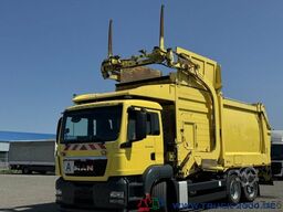 MAN TGS 26.360 Heil 31m3 Überkopf/ Frontlader Waage