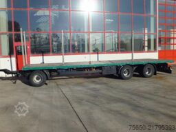  3 Achs  3 Achs Jumbo- Pritschenanhänger mit Steckrungen