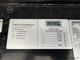 KWB P-348. 2017 OPEN LAADBAK. 2x STUURAS