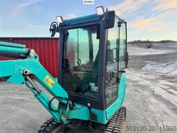 Kobelco SK18 Mini excavator w/ Powertilt, 3 buckets, rippe