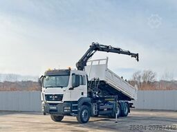MAN TGS 26.400 * HIAB 144 B - 3 HIDUO + FUNK * 6x4