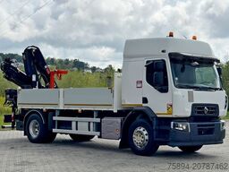 RENAULT C 430 * HIAB 122 B - 3 HIDUO + FUNK * TOP
