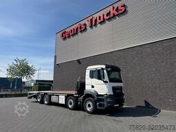 MAN TGS 35.520 8X2 OPRIJWAGEN/MACHINE TRANSPORTER/P...