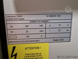 Hennecke ELASTOLINE F elastomer casting machine
