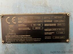 CP Forni Heating Chain Furnace SM45 1400 4G 1Z