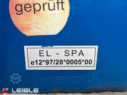 SCHWARZMÜLLER SPA 3/E*Plateau*Liftachse*SAF-Achsen*2xTwistlock