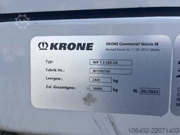 Krone AZW 18 eL3B9 mit neuer KORNE CURTAIN Box / Brücke