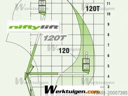 Niftylift 120 TPET Bi-Energie + Radantrieb