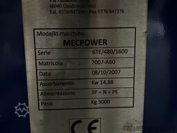 ITALMECCANICA MACPOWER 6TE/480/1600