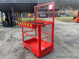 RR Industrie Arbeitskorb RAK, RAL 3000 feuerrot
