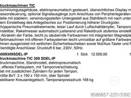 TIC Tampondrucker TIC 309 SDEL-IP