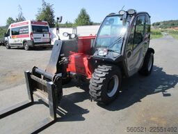 Manitou MT 625 - 6m 2,5 Ton. mit Palettengabel + Schnellwe
