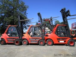 Linde H80D-02 Zinkenversteller + Duplex-Freisichtmast