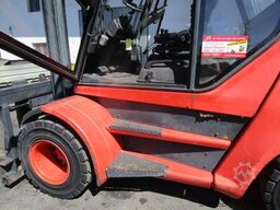 Linde H80D-02 Zinkenversteller + Duplex-Freisichtmast