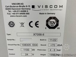 VISCOM 7056 II, 3D xray