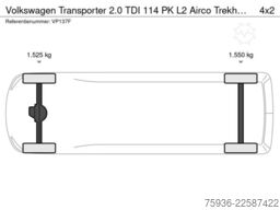 VW Transporter 2.0 TDI 114 PK L2 Airco Trekhaak Ni...