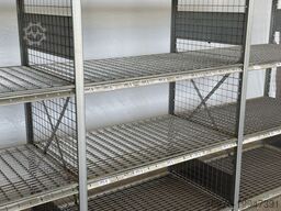 Dexion HI 280 / Regallänge: 3.890 mm / St.: 2.400x800mm/ Gitterboden