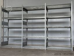 Dexion HI 280 / Regallänge: 3.890 mm / St.: 2.400x800mm/ Gitterboden