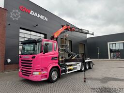Scania G410 8x4 Haaksysteem / kraan Euro 6 Retarder