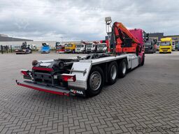 Scania G410 8x4 Haaksysteem / kraan Euro 6 Retarder