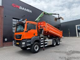 MAN TGS 26.400 6x6 Kipper / Z kraan  Euro 6
