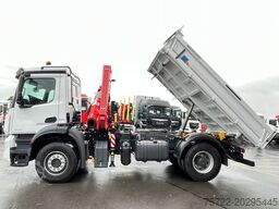 MERCEDES-BENZ AROCS 1835/4x2/3S-KIPPER/FASSI/SOFORT VERFÜGBAR