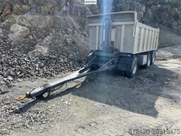 Maur car body 3 axle tow trailer