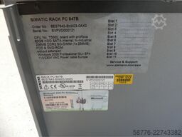 Siemens SIMATIC Rack PC 847B 6ES7643-8HA03-0AX0 SN: VPVO000121 --