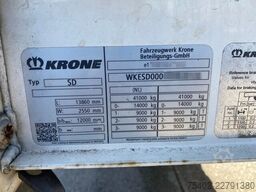 Krone N/A SD Tautliner / Boorden / Dhollandia Laadkle...